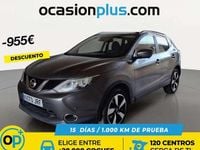 Usado Nissan Qashqai N-Connecta 110 CV (80 kW) 2016 Gris SUV