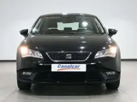 Usado Seat Leon ST Style 110 CV (80 kW) 2017 Negro Familiar
