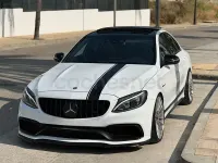 Usado Mercedes C63 AMG 476 CV (350 kW) 2018 Blanco Berlina