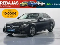 Usado Mercedes C220 194 CV (142 kW) 2021 Negro Berlina