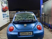 Usado VW New Beetle 90 CV (66 kW) 1999 Azul Utilitario