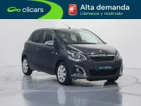 Usado Peugeot 108 Active 72 CV (52 kW) 2021 Azul Utilitario