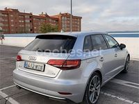 Usado Audi A3 150 CV (110 kW) 2017 Gris / plata Berlina