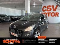 Usado Peugeot 3008 110 CV (80 kW) 2010 Negro Familiar