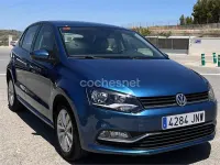 Usado VW Polo Advance 75 CV (55 kW) 2016 Azul Berlina