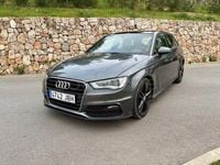 Usado Audi A3 S-Line 105 CV (77 kW) 2014 Gris / plata Berlina
