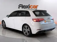 Usado Audi A3 S-Line 116 CV (85 kW) 2019 Blanco Berlina