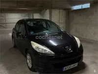 Usado Peugeot 207 75 CV (55 kW) 2009 Negro Berlina