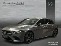 Usado Mercedes A180 AMG line 116 CV (85 kW) 2022 Gris Berlina
