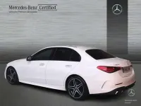 Usado Mercedes C220 AMG line 200 CV (147 kW) 2022 Blanco Berlina