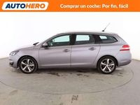 Usado Peugeot 308 Allure 120 CV (88 kW) 2017 Gris Utilitario