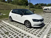 Usado Skoda Fabia Ambition 75 CV (55 kW) 2016 Blanco Berlina