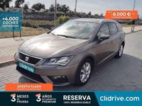 Usado Seat Leon ST Style 116 CV (85 kW) 2017 Gris Familiar