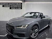 Usado Audi TT Roadster S-Line 180 CV (132 kW) 2016 Gris / plata Descapotable