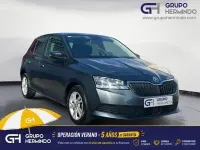 Usado Skoda Fabia Ambition 60 CV (44 kW) 2020 Gris / plata Utilitario