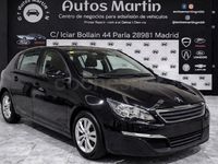 Usado Peugeot 308 Active 130 CV (95 kW) 2015 Negro Berlina