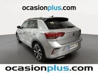 Usado VW T-Roc R-line 150 CV (110 kW) 2022 Gris plata SUV