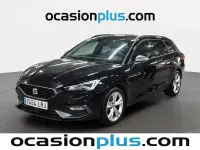Usado Seat Leon ST FR 150 CV (110 kW) 2021 Negro Familiar