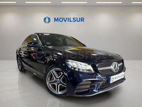 Usado Mercedes C200 160 CV (117 kW) 2019 Azul Berlina