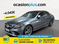 Usado Mercedes C200 184 CV (135 kW) 2019 Gris Berlina