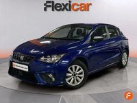 Usado Seat Ibiza Reference 95 CV (69 kW) 2019 Azul Berlina