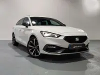 Usado Seat Leon ST FR 150 CV (110 kW) 2021 Blanco Familiar
