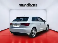 Usado Audi A3 Ambiente 110 CV (80 kW) 2015 Blanco Utilitario