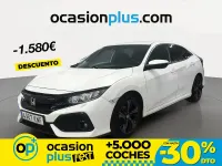 Usado Honda Civic Elegance 129 CV (94 kW) 2018 Blanco