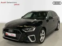 Usado Audi A4 S-Line 150 CV (110 kW) 2023 Negro Familiar