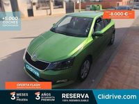 Usado Skoda Fabia Ambition 75 CV (55 kW) 2017 Verde Utilitario