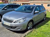 Usado Peugeot 308 SW Style 130 CV (95 kW) 2017 Gris / plata Familiar