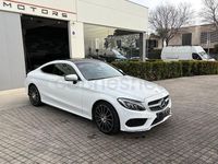 Usado Mercedes C300 AMG line 245 CV (180 kW) 2016 Blanco Coupe