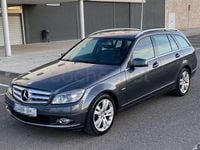 Usado Mercedes C220 Avantgarde 170 CV (125 kW) 2008 Gris / plata Familiar