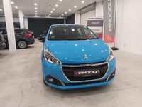 Usado Peugeot 208 Active 99 CV (72 kW) 2019 Azul Utilitario