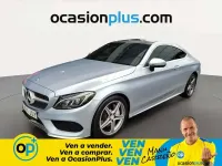 Usado Mercedes C250 204 CV (150 kW) 2016 Gris Coupe