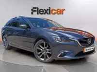 Usado Mazda 6 Luxury 150 CV (110 kW) 2016 Gris Familiar
