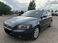 Usado Volvo V50 Summum 136 CV (100 kW) 2005 Azul Familiar