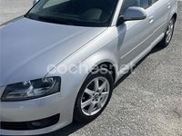 Usado Audi A3 Sportback Attraction 105 CV (77 kW) 2009 Gris / plata Utilitario