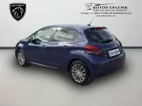 Usado Peugeot 208 Style 75 CV (55 kW) 2016 Azul Utilitario