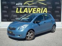 Usado Toyota Yaris Sol 87 CV (63 kW) 2008 Azul Utilitario