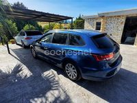Usado Seat Leon ST Ecomotive 110 CV (80 kW) 2015 Azul Familiar