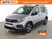 Usado Peugeot Rifter GT 131 CV (96 kW) 2020 Gris Monovolumen