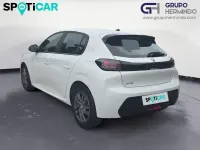 Usado Peugeot 208 Active 100 CV (73 kW) 2021 Blanco Utilitario