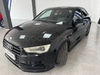 Usado Audi A3 190 CV (139 kW) 2016 Negro Berlina