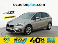 Usado BMW 218 Active Tourer 150 CV (110 kW) 2016 Gris plata Monovolumen