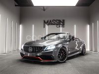 Usado Mercedes C63S AMG 510 CV (375 kW) 2019 Gris / plata Descapotable