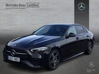 Usado Mercedes C220 AMG line 200 CV (147 kW) 2025 Negro obsidiana Berlina