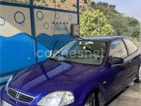 Usado Honda Civic SR 125 CV (91 kW) 1998 Azul Coupe