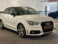 Usado Audi A1 Sportback Attraction 105 CV (77 kW) 2014 Blanco Utilitario