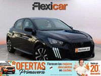 Usado Peugeot 208 Style 101 CV (74 kW) 2024 Negro Utilitario